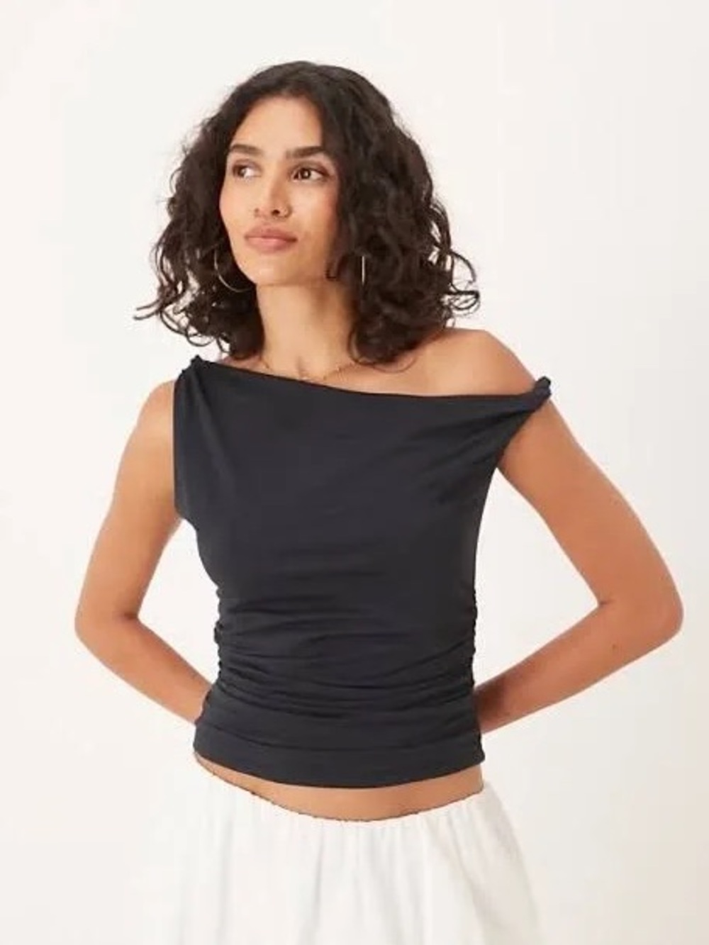 NWT Abercrombie asymmetrical top